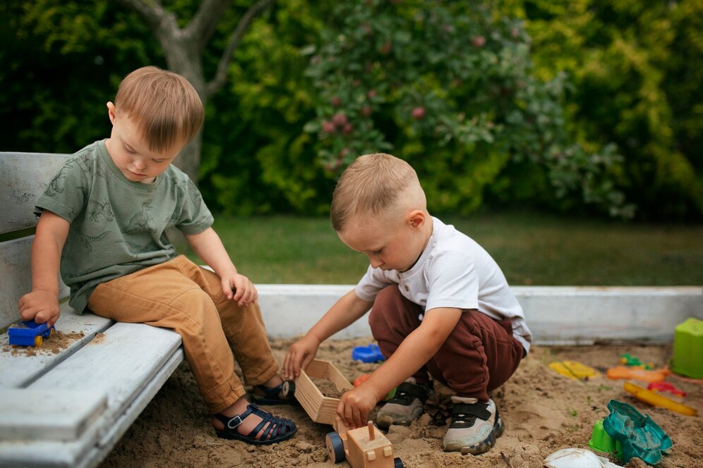 outdoor activity at Creative Labs Center